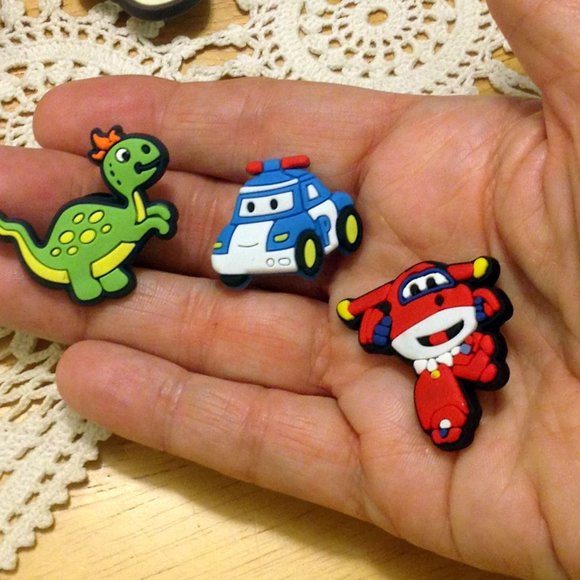 Jibbitz, Kid's shoe charms for crocs or crocs-style shoes, cartoons - Picture 2 of 3